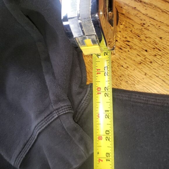 Nike Black Mens Hoodie Sweatshirt Medium Red Swoosh - Picture 8 of 8